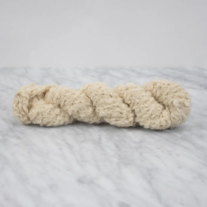 Merino Bouclé Yarn - Ivory - 100 grams