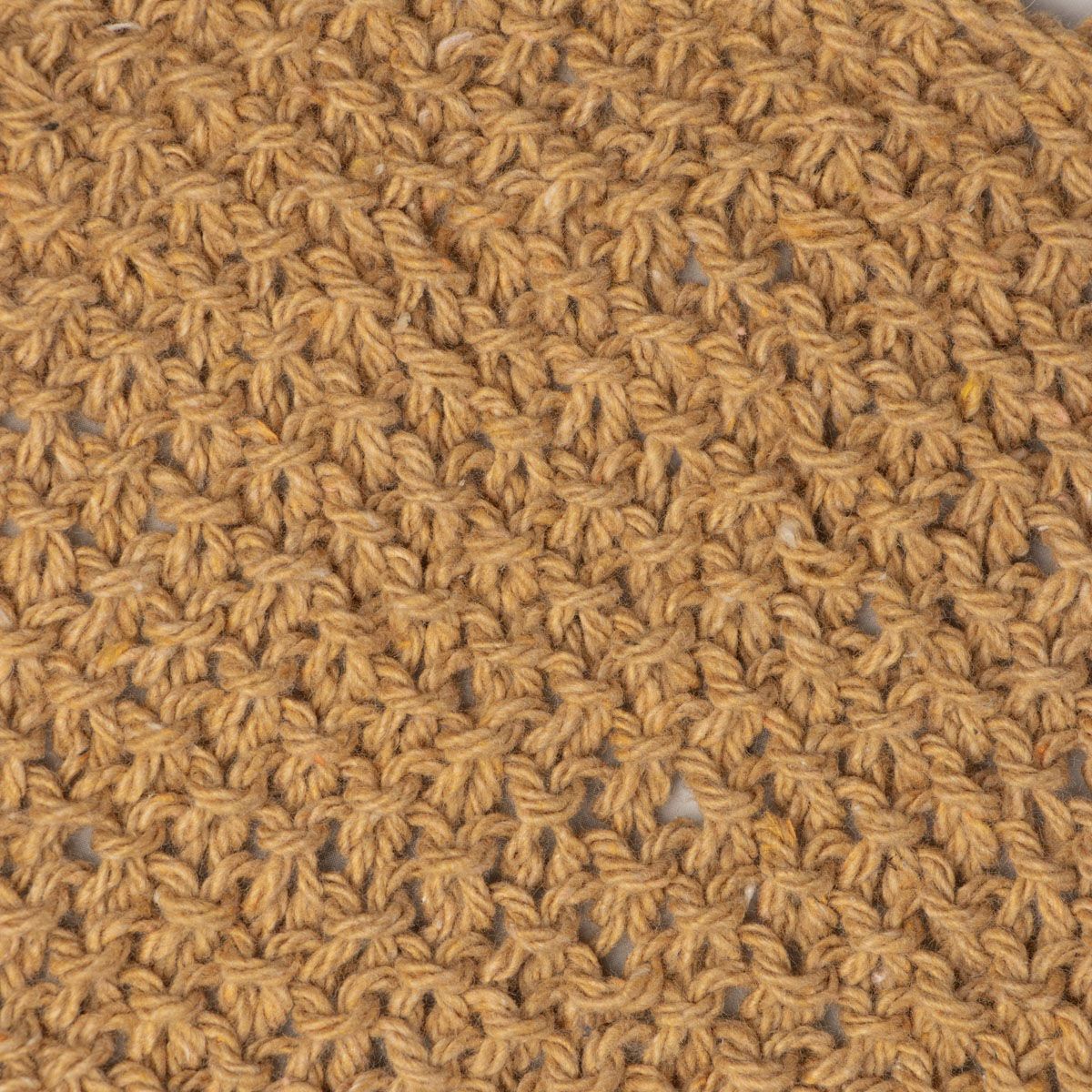 Recycled Denim Yarn - Ochre (3 ply)