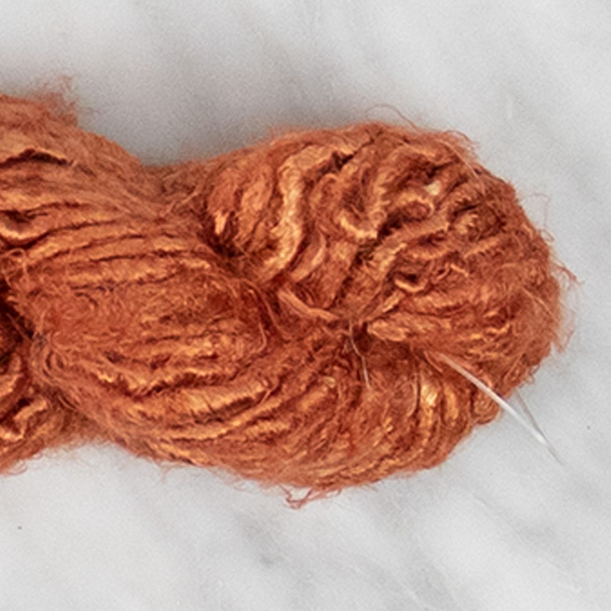 Viscose Art Yarn - Orange Rust - 100 grams