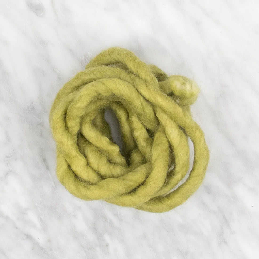 Chunky Felted Rope - Dried Moss
