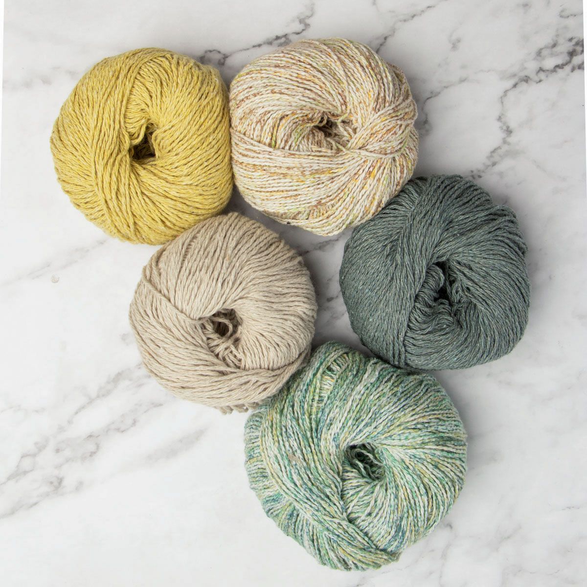 Recycled Denim Yarn - Taupe (3ply)