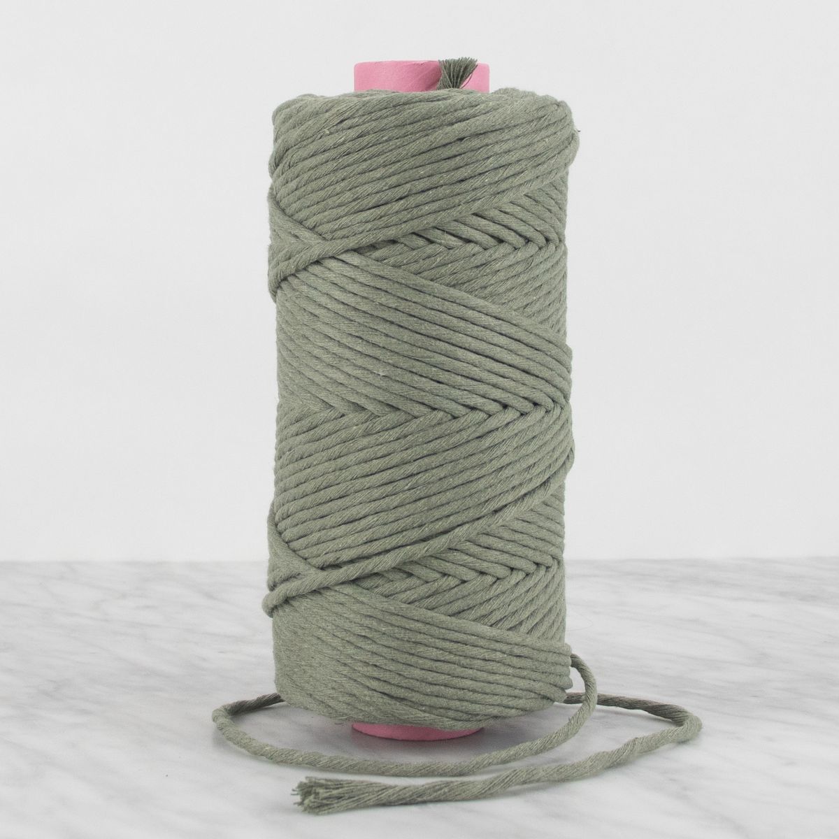 5mm Recycled Cotton String 0.5 kg - Sage