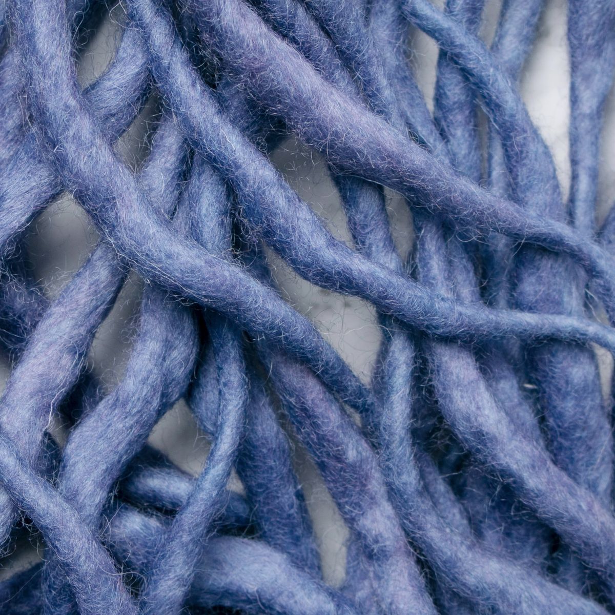 Chunky Wave Felted Yarn - Very Peri - 100 grams