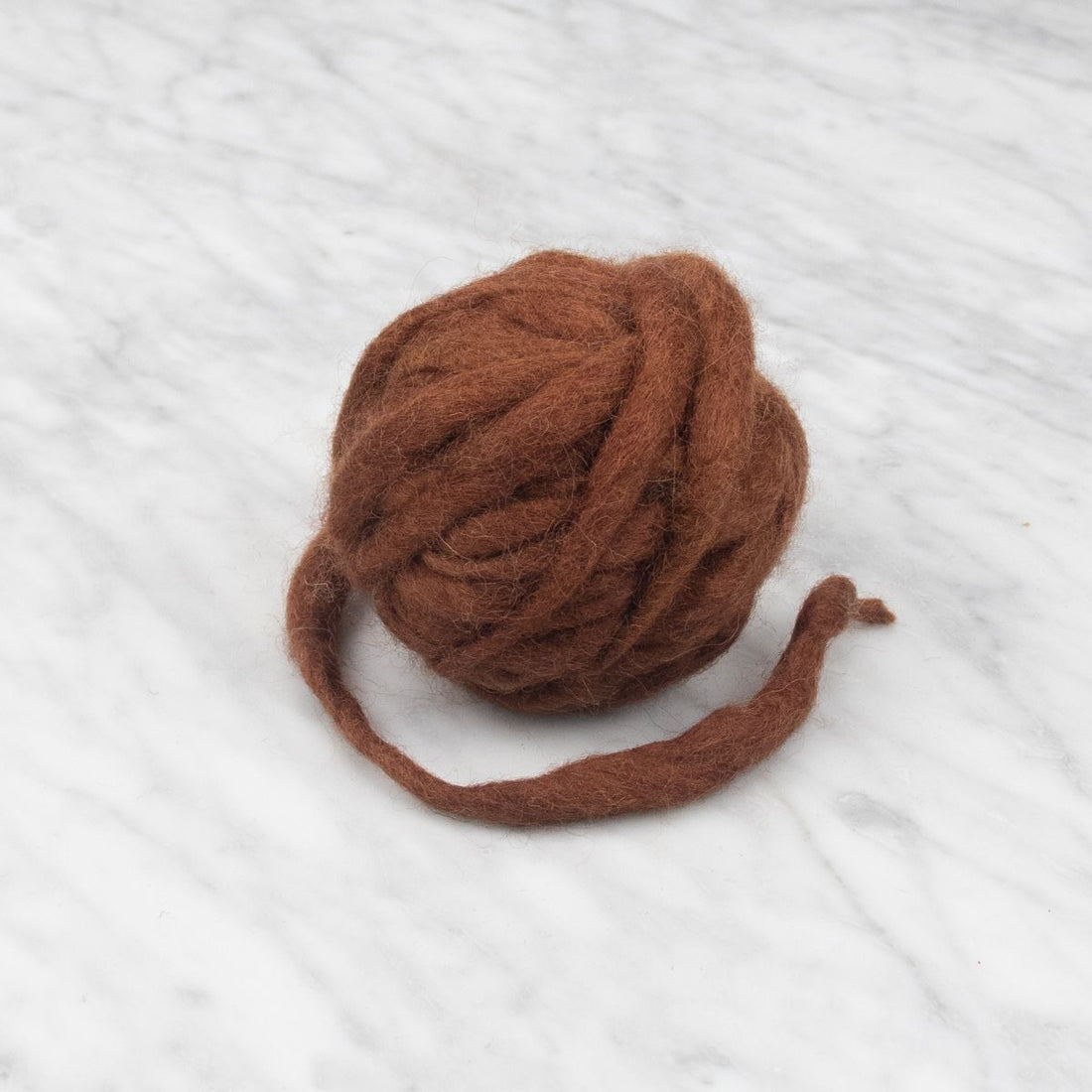 Chunky Wave Felted Yarn - Bronze