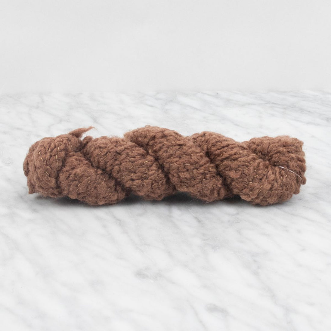 Merino Bouclé Yarn - Bronze - 100 grams