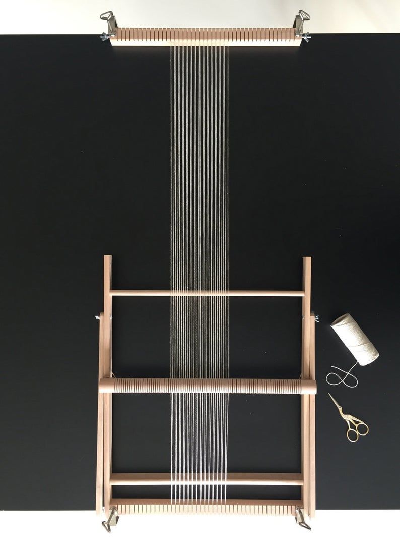 (former version) Large Weaving Loom - L53cm x W42cm x H6cm