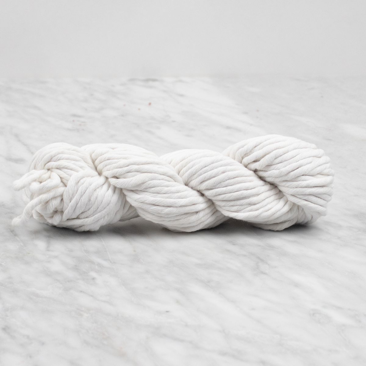 5mm Hand-Dyed Cotton String - Woolly White - 100 grams