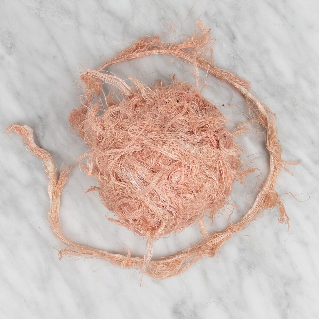 Linen Frizz Ribbon - Peach Blossom