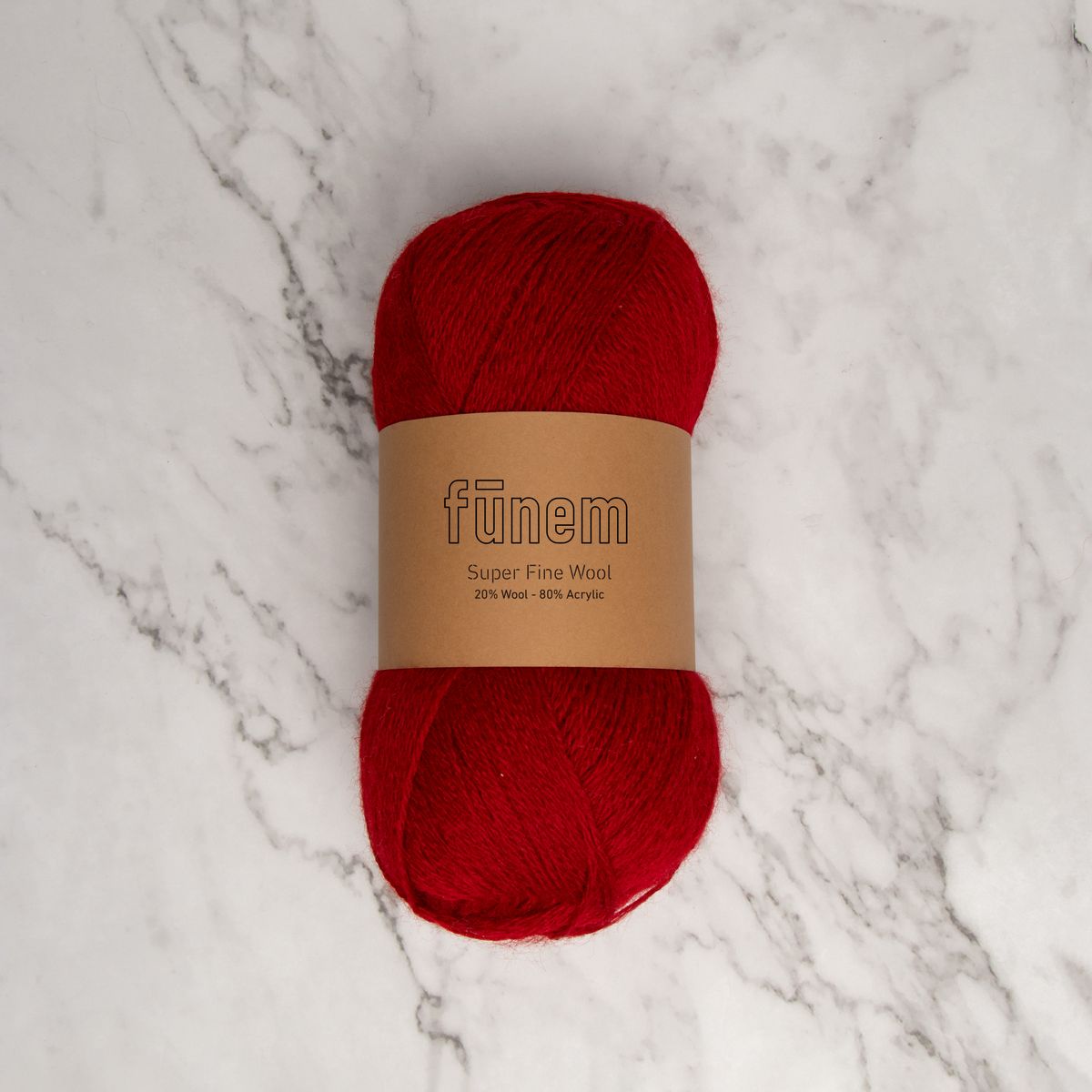 Super Fine Wool - Red
