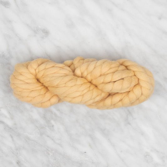 Chunky Merino Wool Twist - Bright Peach