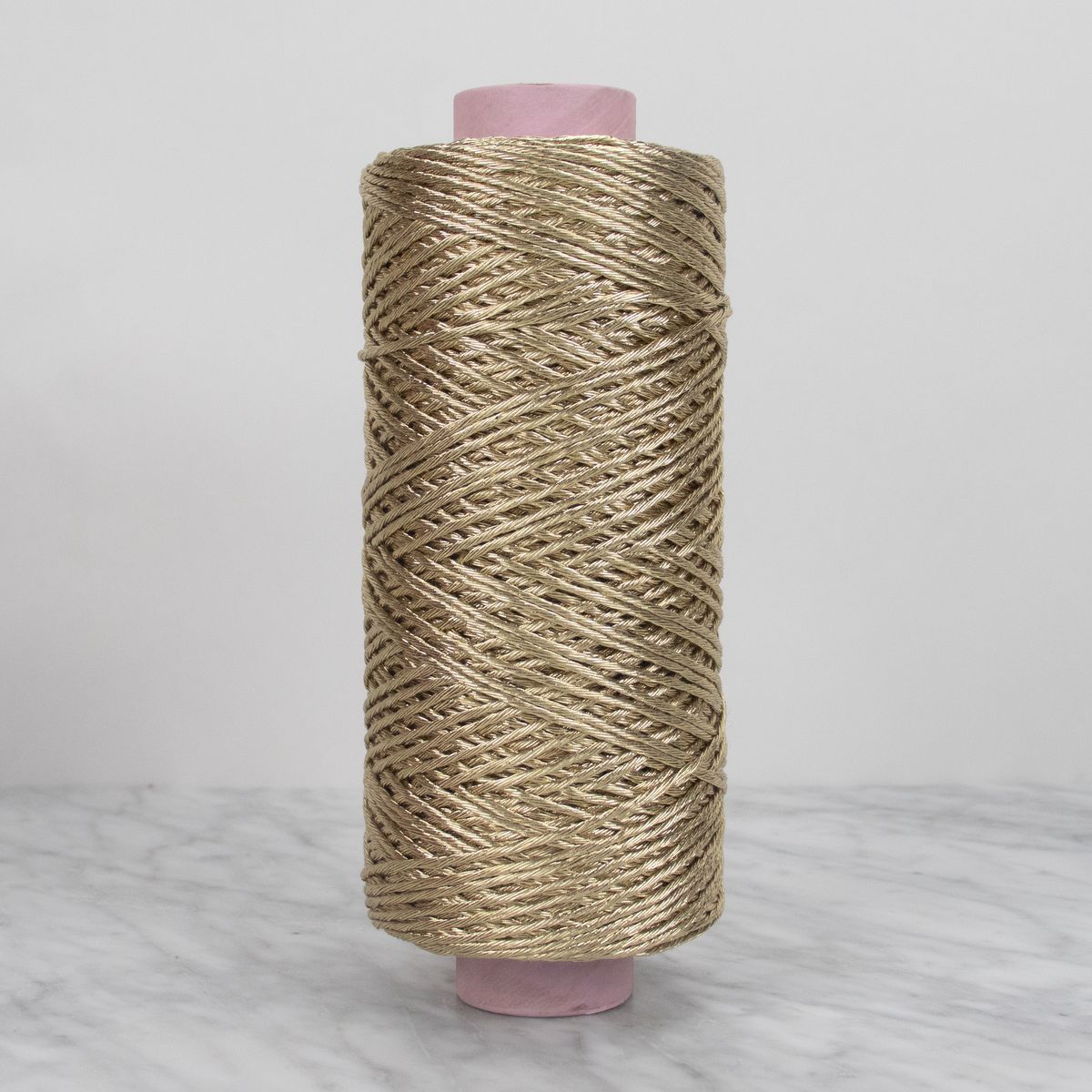 2mm Metallic String 250g - Gold