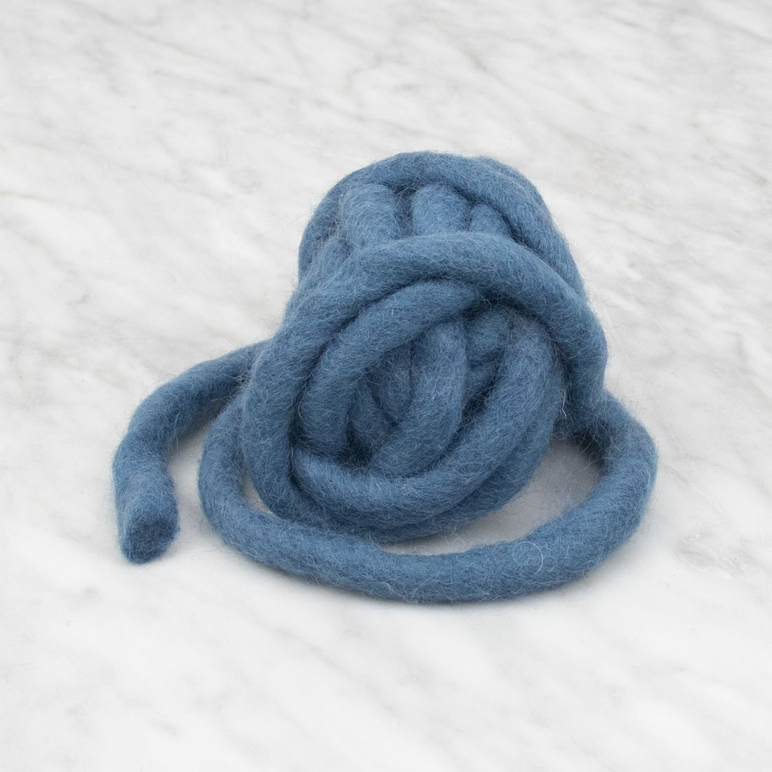 Chunky Felted Rope - Blue Moon