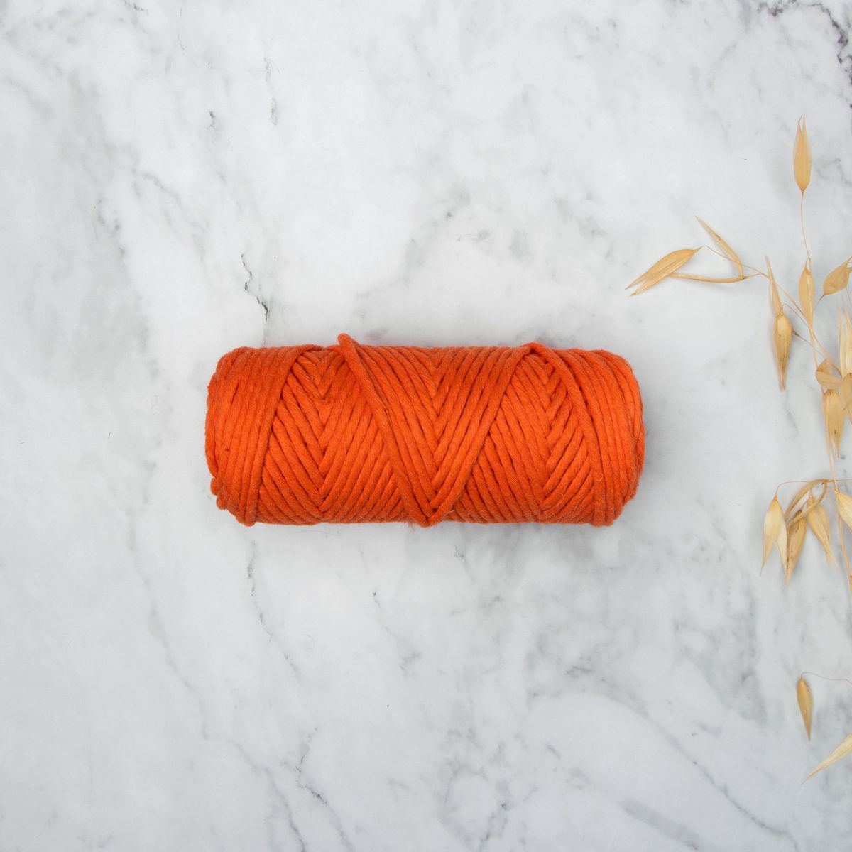 3 mm Recycled Cotton String 200gr / 7oz Pale Orange