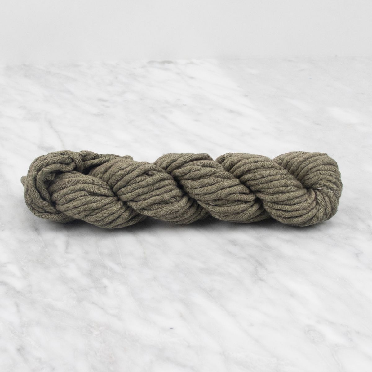 5mm Hand-Dyed Cotton String - Silver Grey - 100 grams