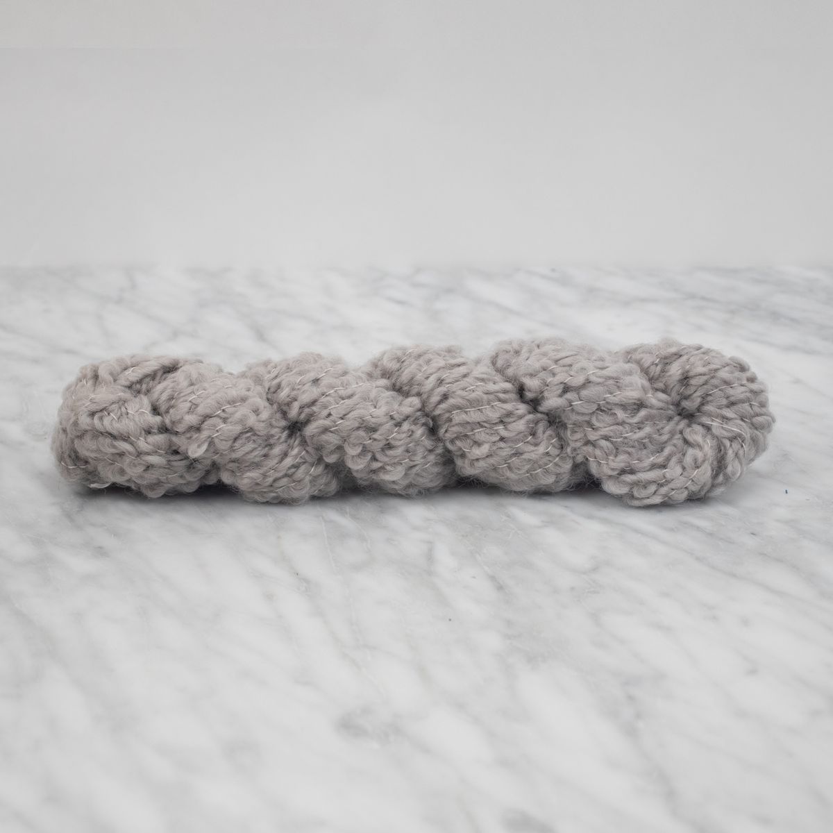 Merino Bouclé Yarn - Misty Lilac - 100 grams