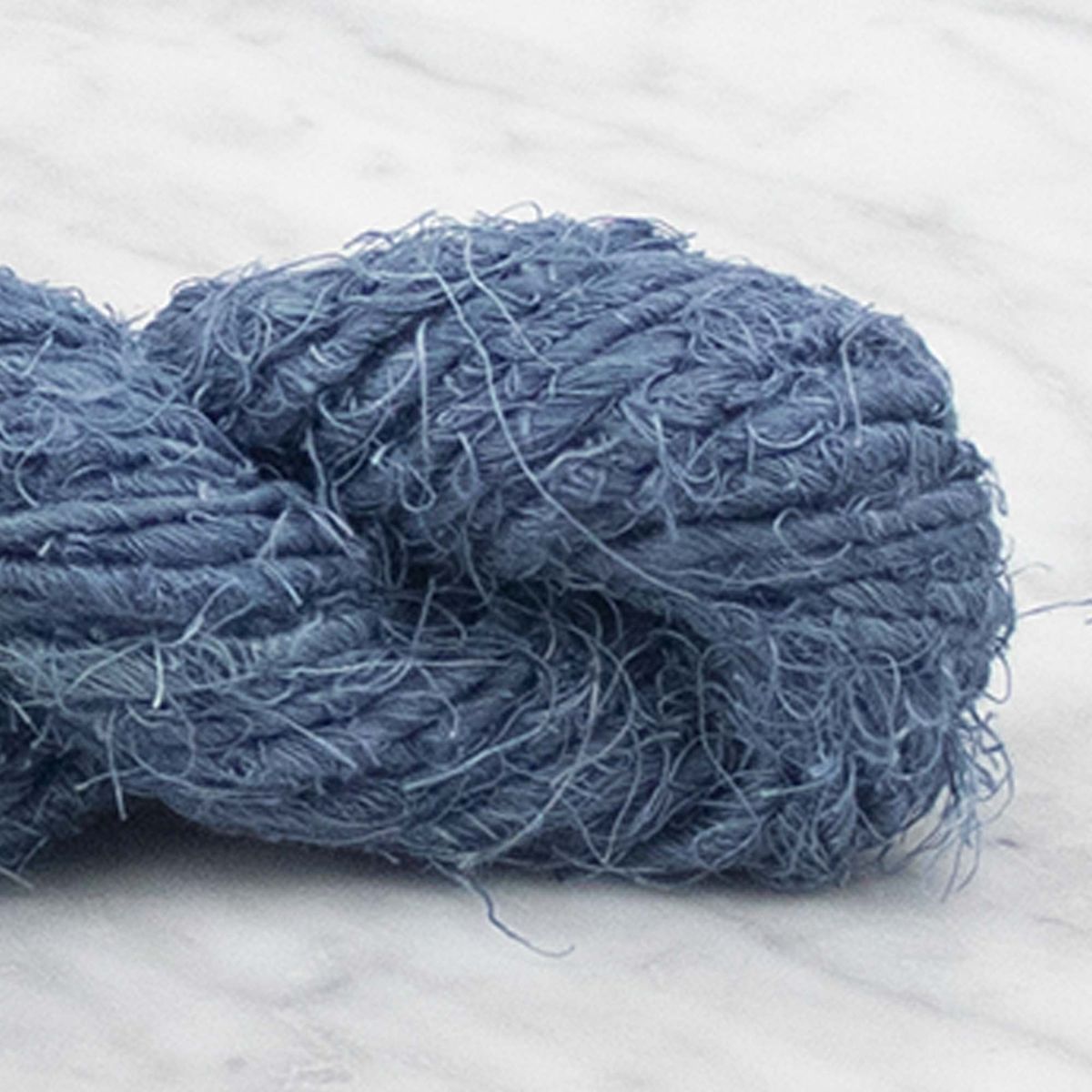 Recycled Linen Yarn - Classic Blue