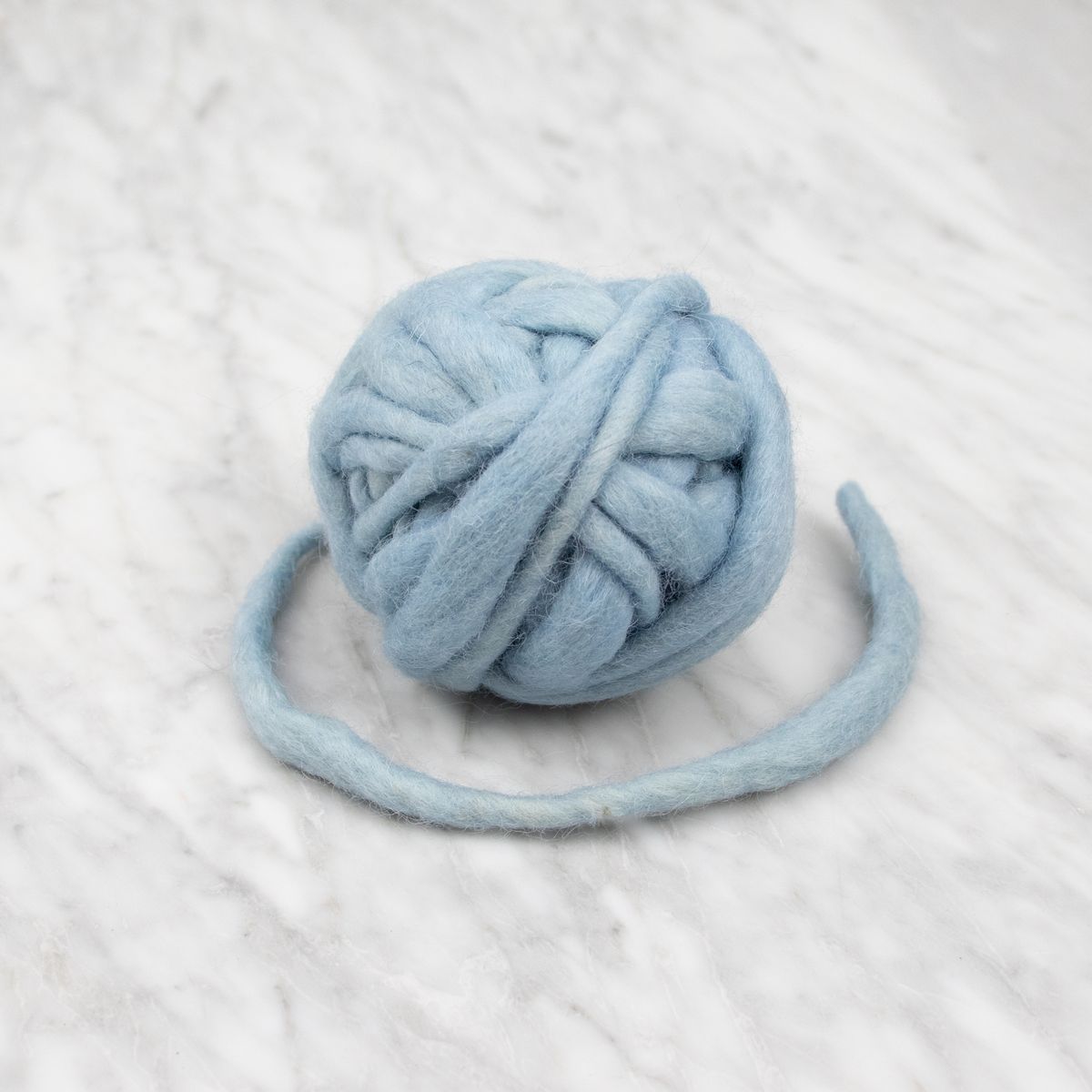 Chunky Wave Felted Yarn - Sky