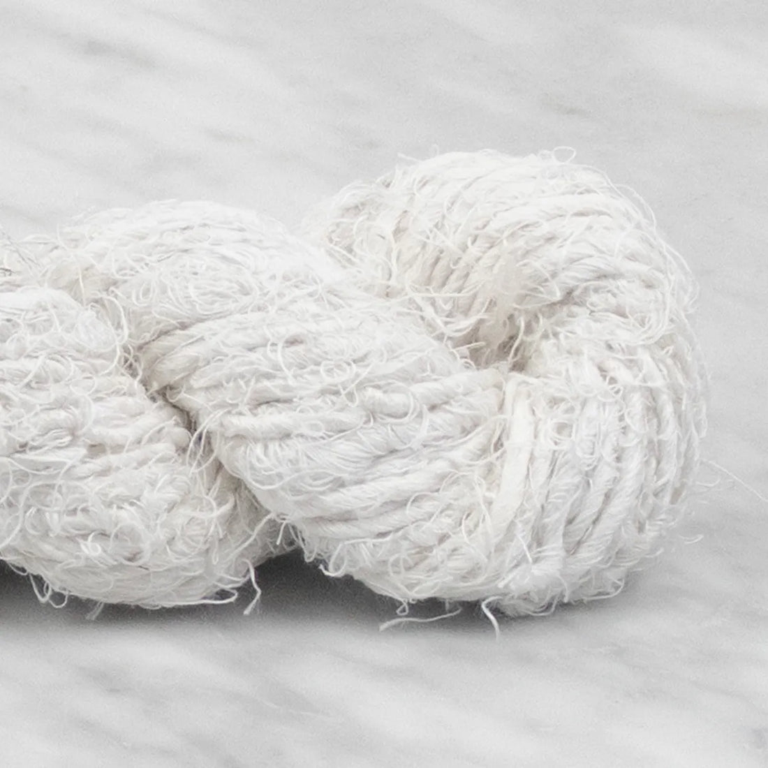 Recycled Linen Yarn - Woolly White