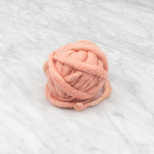 Chunky Wave Felted Yarn - Peach Blossom