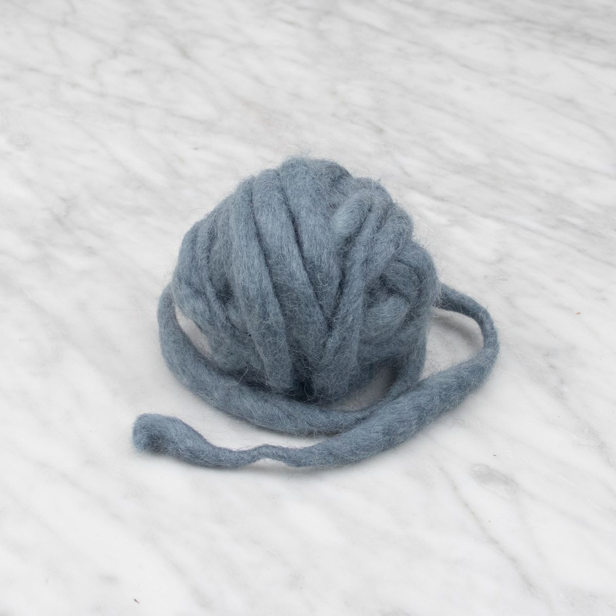 Chunky Wave Felted Yarn - Lunar Grey