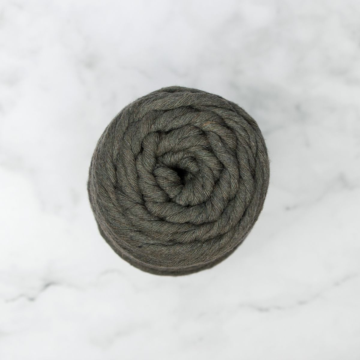 3 mm Recycled Cotton String 200gr / 7oz Hunter