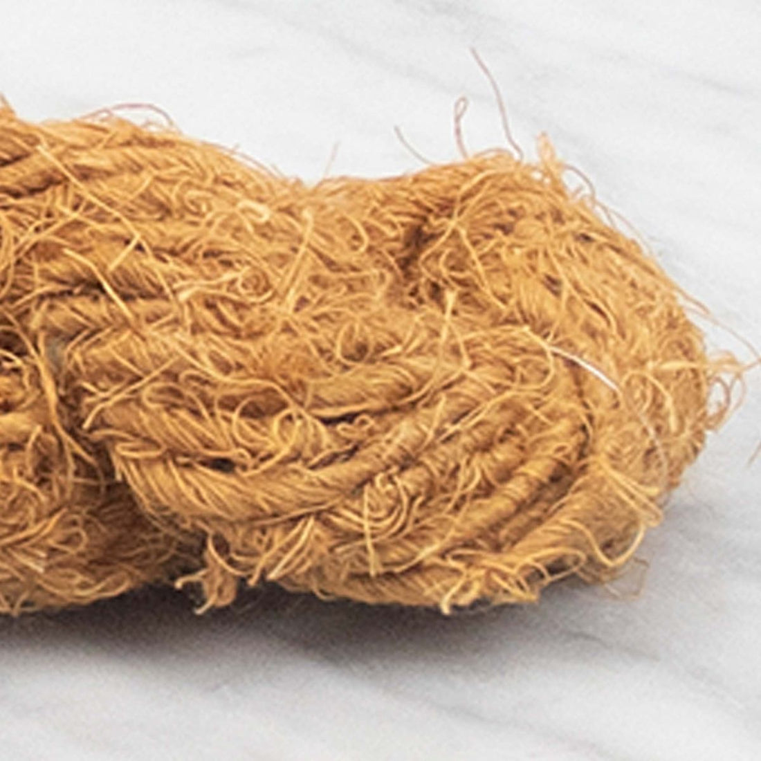 Recycled Linen Yarn - Russet Orange