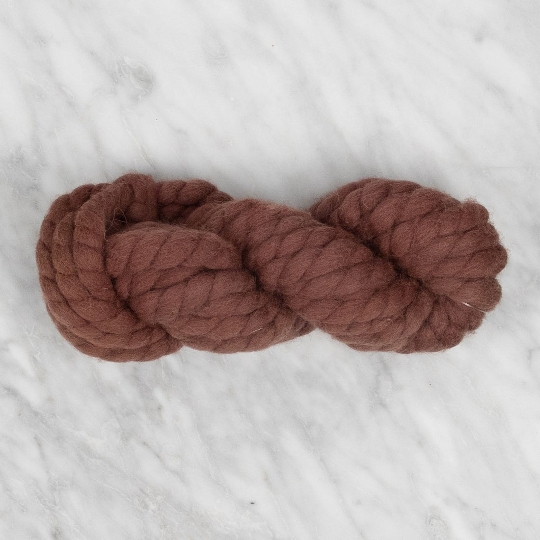 Chunky Merino Wool Twist - Redwood