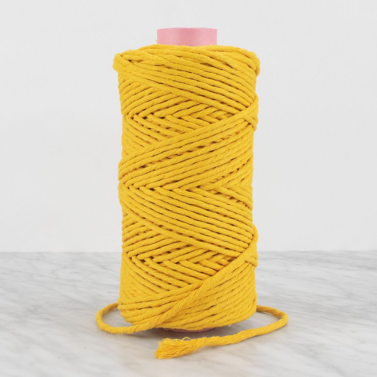 5 mm Recycled Cotton String 0.5 kg - Sun