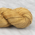 Recycled Sari Silk Ribbon - Butternut