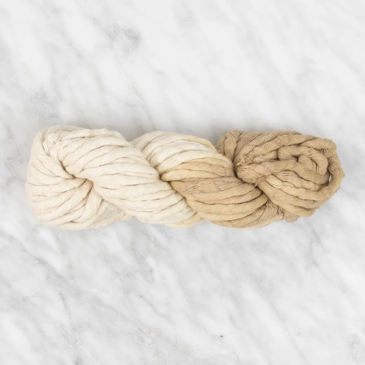 5mm Dip-Dyed Cotton String - Sand - 100 grams