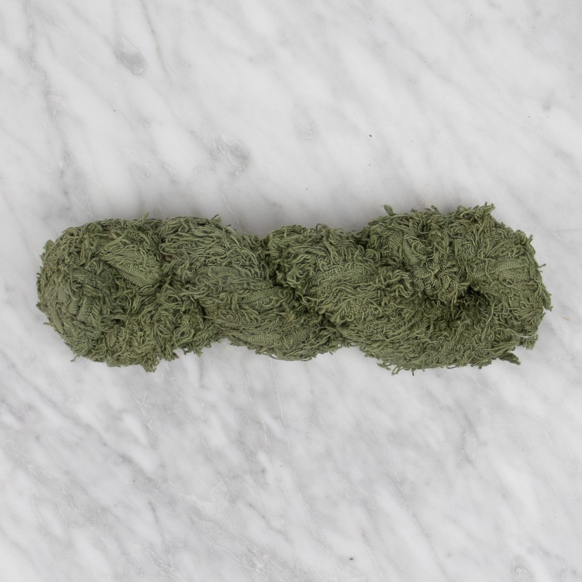 Cotton Frizz Ribbon - Sage - 100 grams