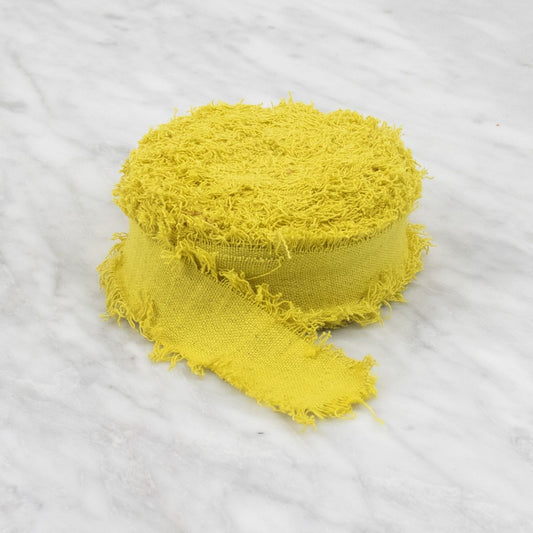 Cotton Ribbon Roll - Chartreuse