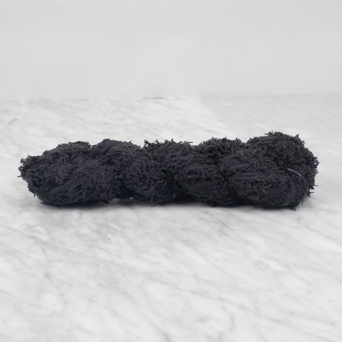 Cotton Frizz Ribbon - Coal - 100 grams