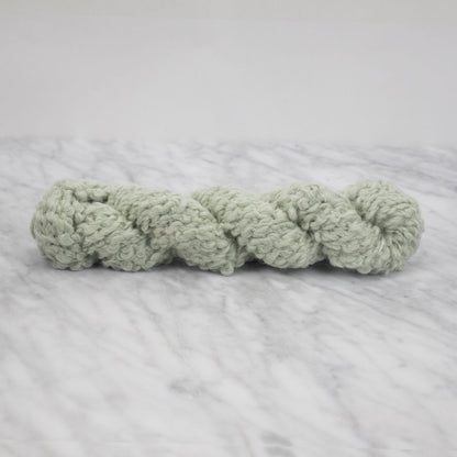 Merino Bouclé Yarn - Mint - 100 grams