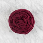 Organic Merino Wool Roving - Bordeaux