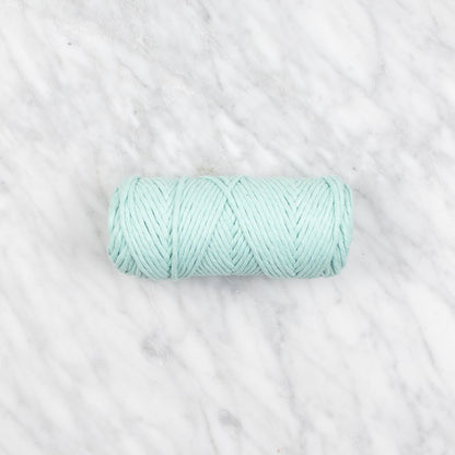 3 mm Recycled Cotton String 200gr / 7oz Mint