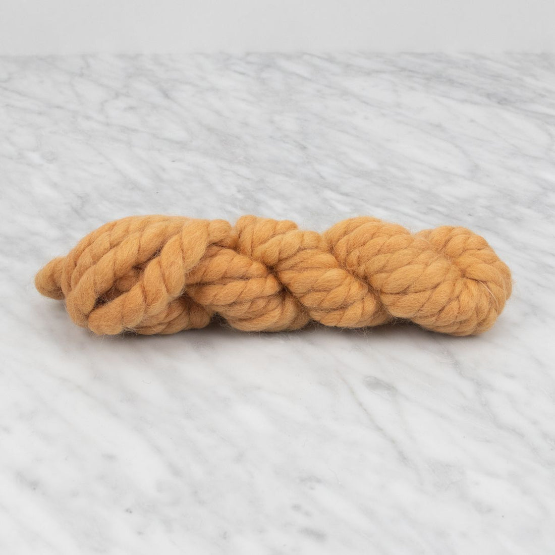 Chunky Merino Wool Twist - Russet Orange