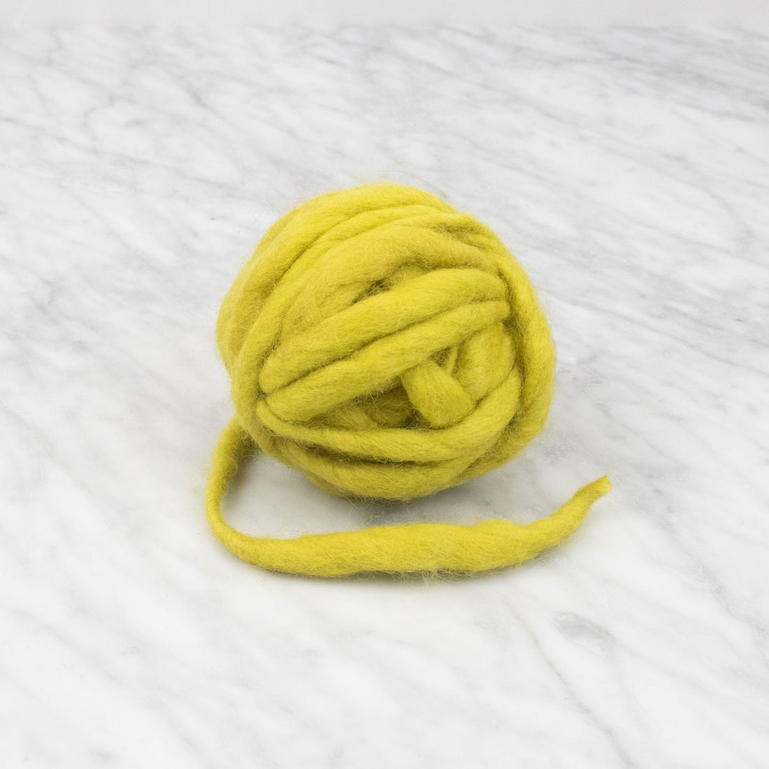 Chunky Wave Felted Yarn - Chartreuse