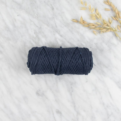 3 mm Recycled Cotton String 200gr / 7oz Navy