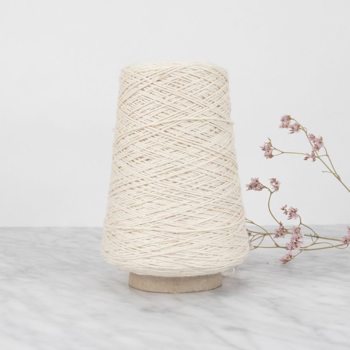 1mm Recycled Cotton String - Natural - 300 grams