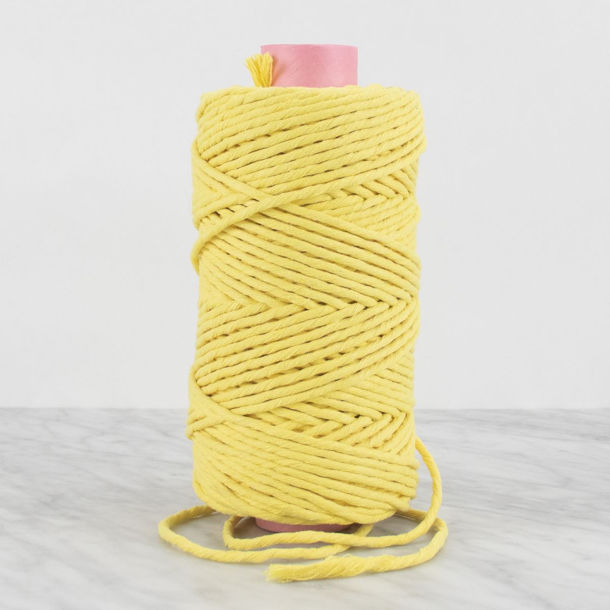 5mm Recycled Cotton String - Lemon – Fūnem Studio