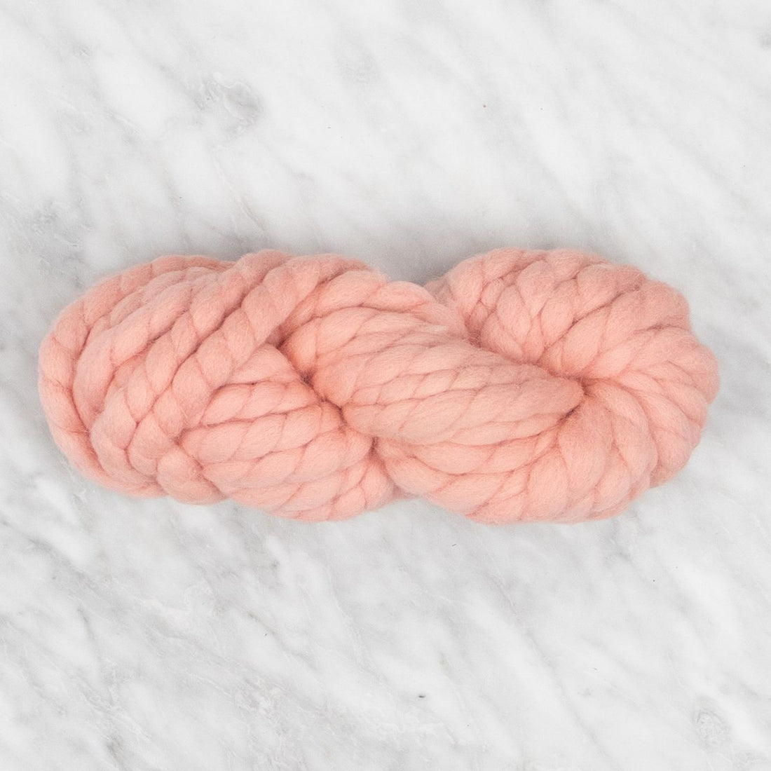 Chunky Merino Wool Twist - Peach Blossom