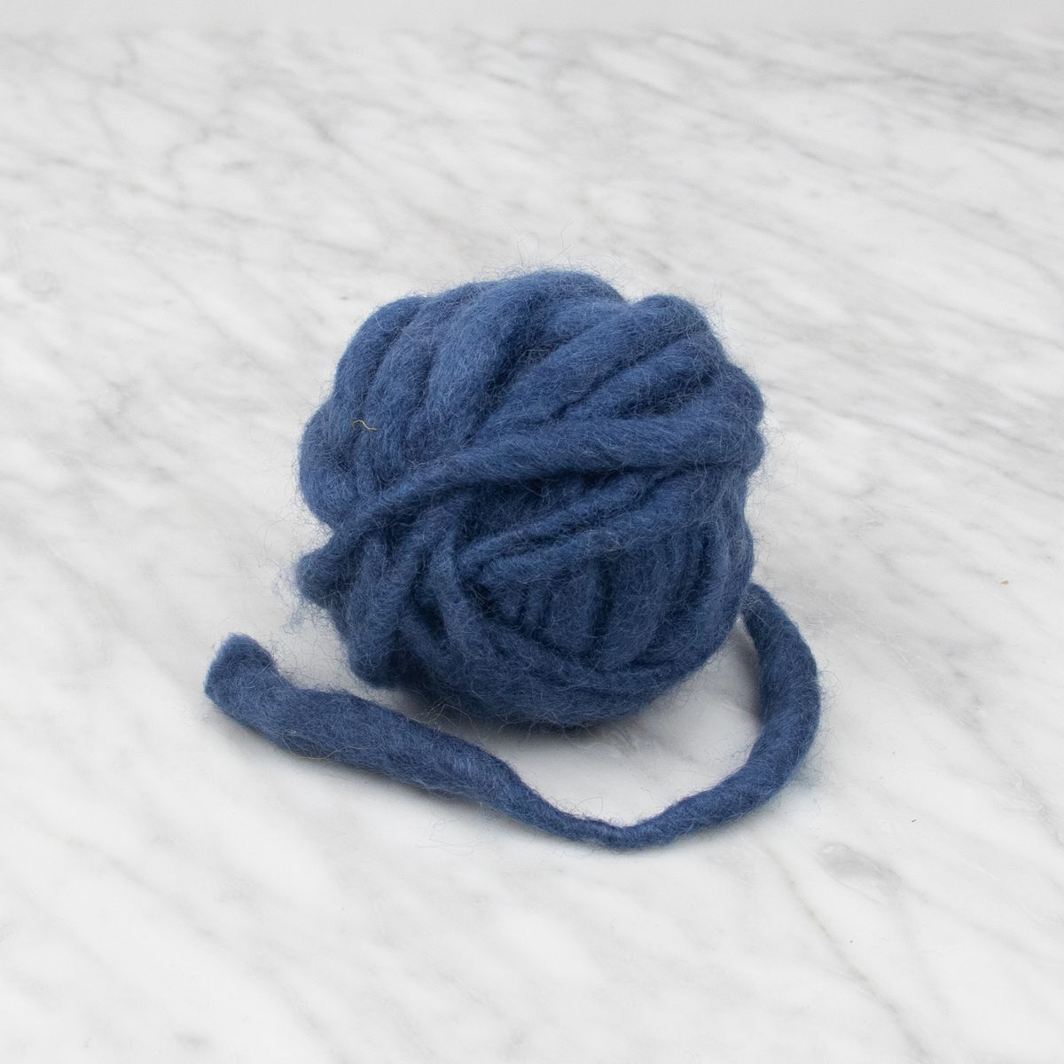 Chunky Wave Felted Yarn - Classic Blue