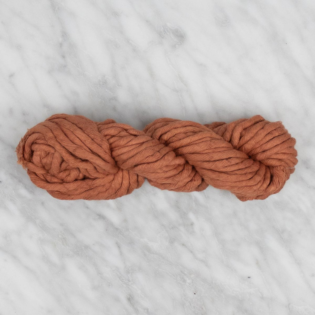 5mm Hand-Dyed Cotton String - Orange Rust - 100 grams