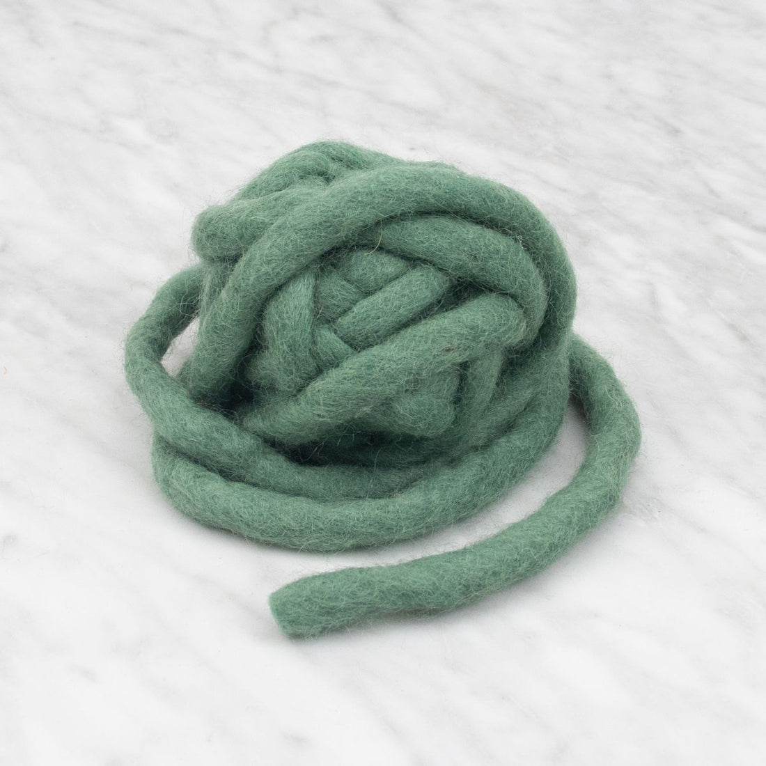 Chunky Felted Rope - Eucalyptus