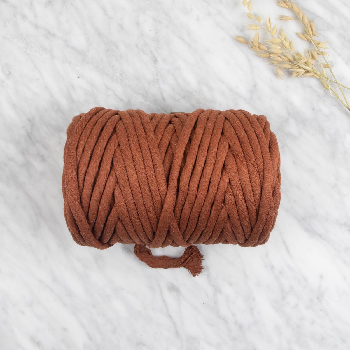 9mm Recycled Cotton String 1.5 kg Cinnamon