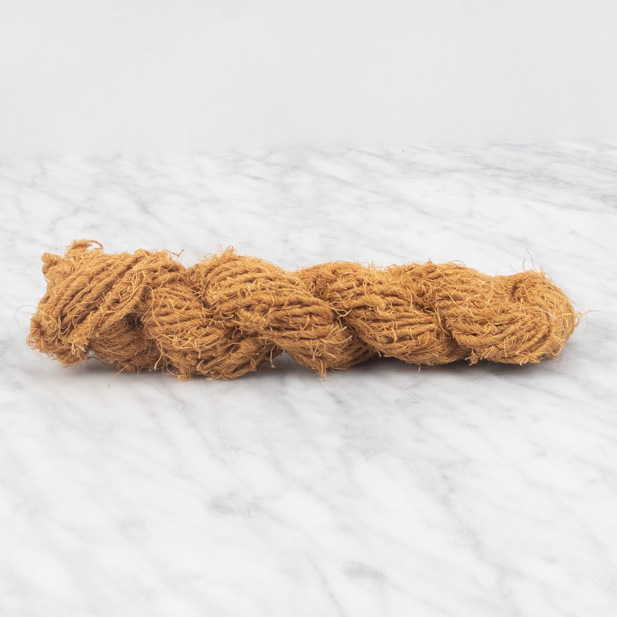 Recycled Linen Yarn - Russet Orange