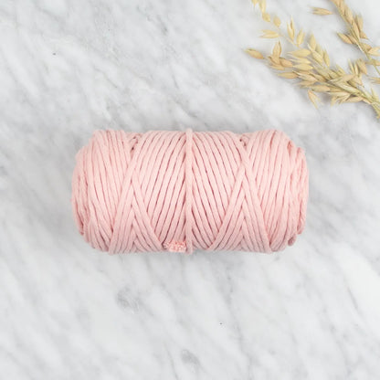 5mm Recycled Cotton String 0.5 kg Sweet Pink